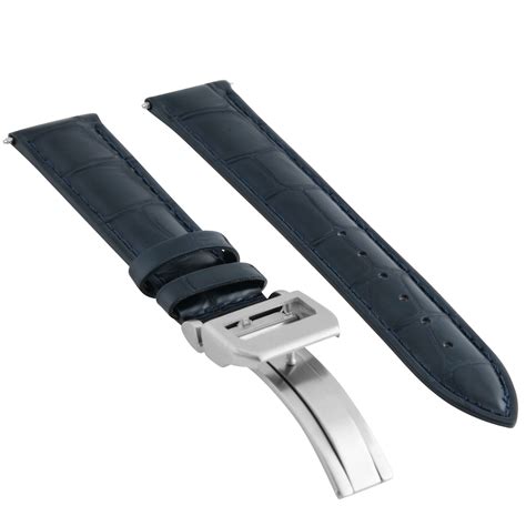 iwc leather strap deployment buckle|iwc watch strap replacement.